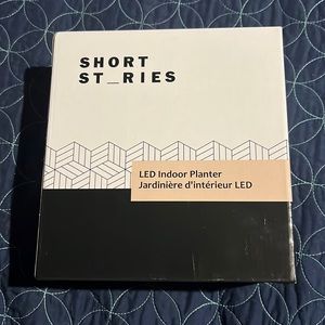 Short Stories LED Indoor Planter - BNIB
